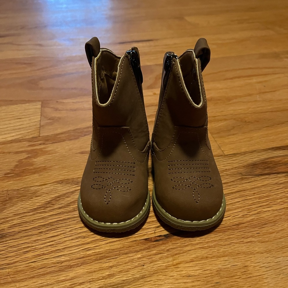 Brown Cowgirl Baby/Toddler Boots